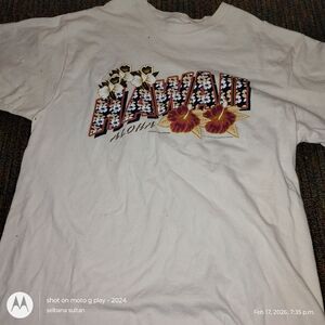 Hawaii Aloha White Short Sleeve Tee